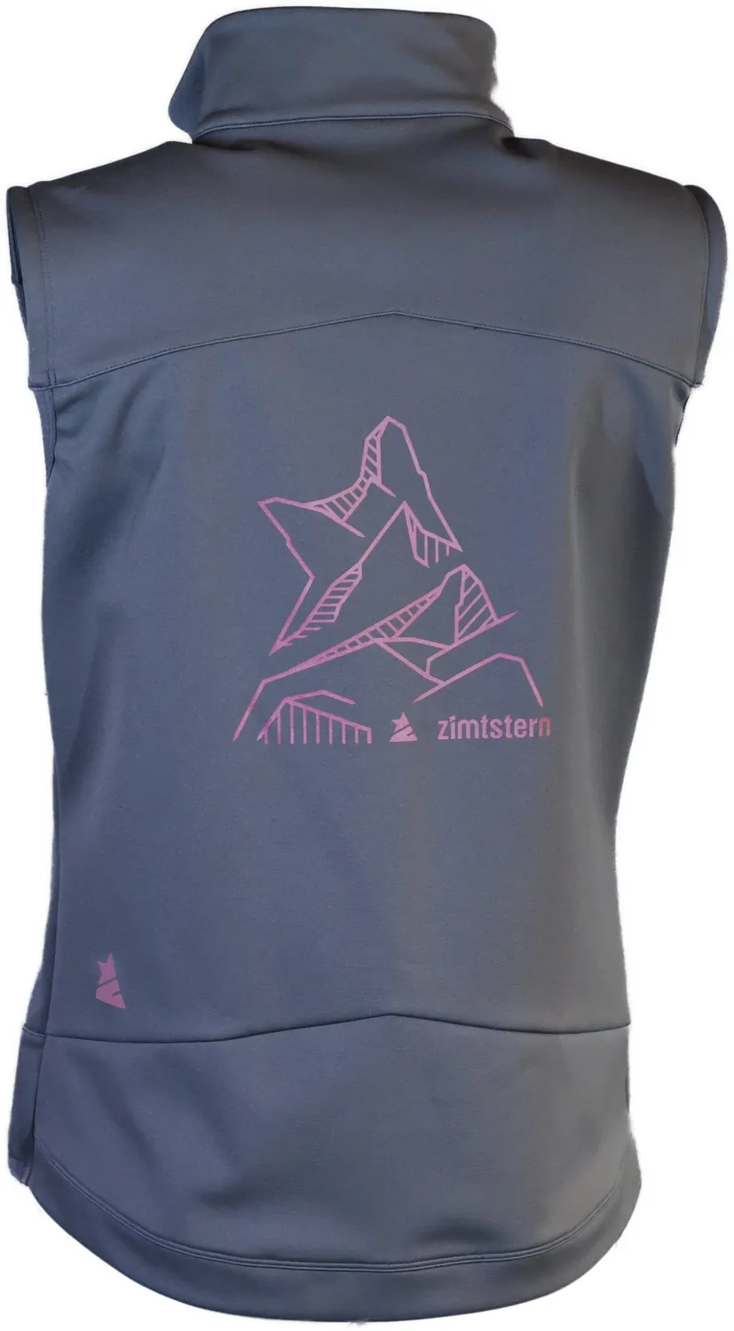 Zimtstern Xalpz väst dam vindtät softshell