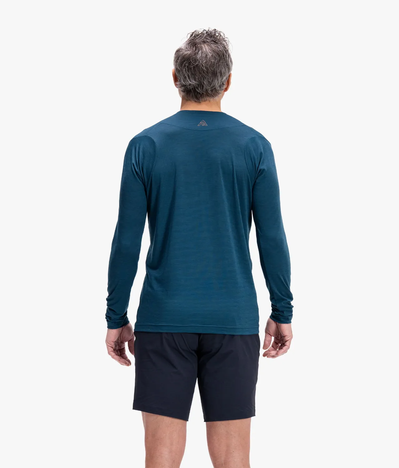7mesh Desperado Merino Henley långärmad tröja deep sea