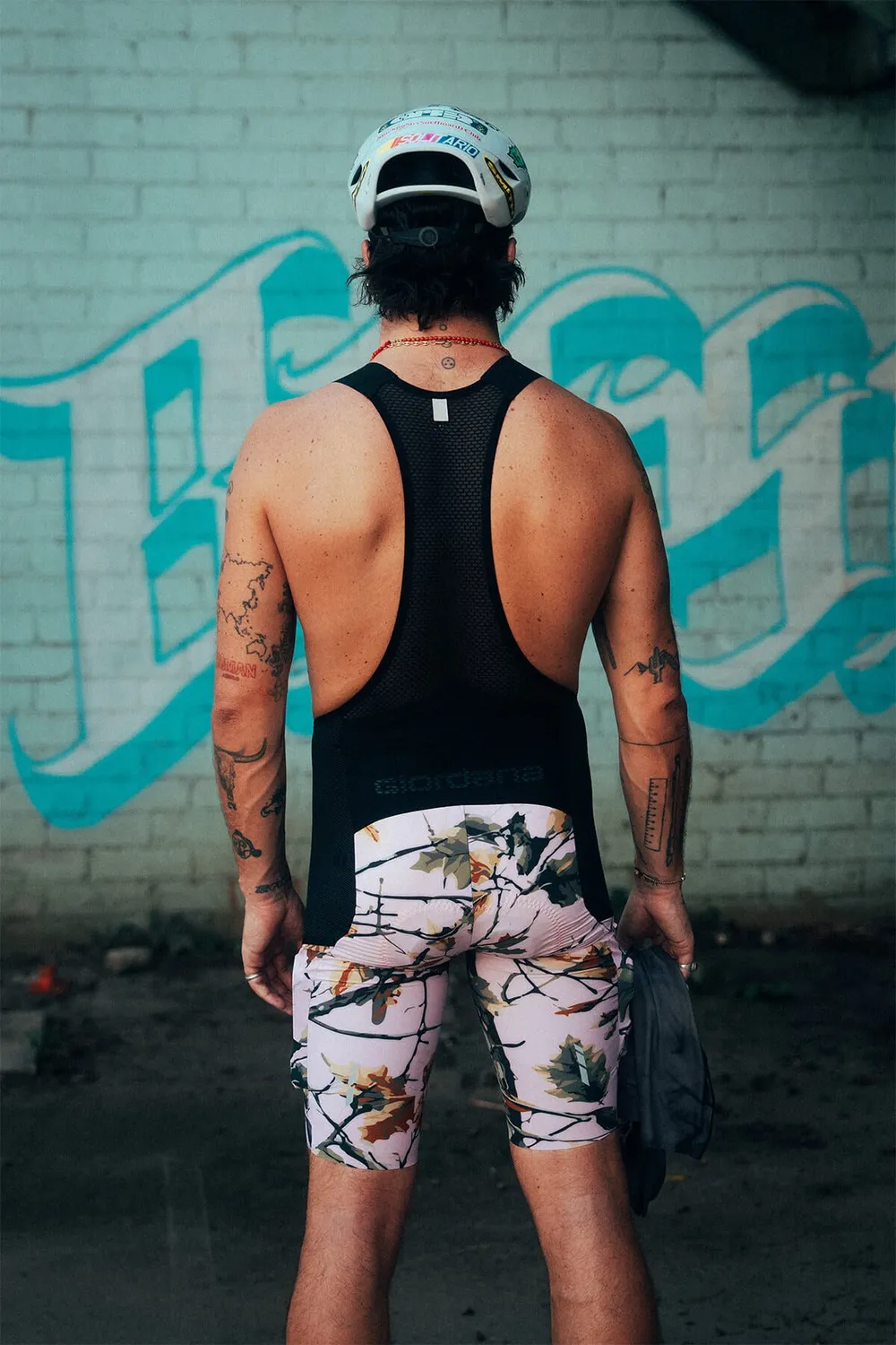 Giordana Beyond Gravel Pink Camo bibshorts cargo herr