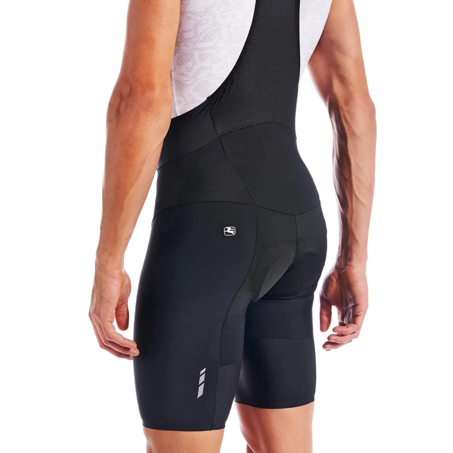 Giordana Lungo cykelbyxa svart med hängslen medium