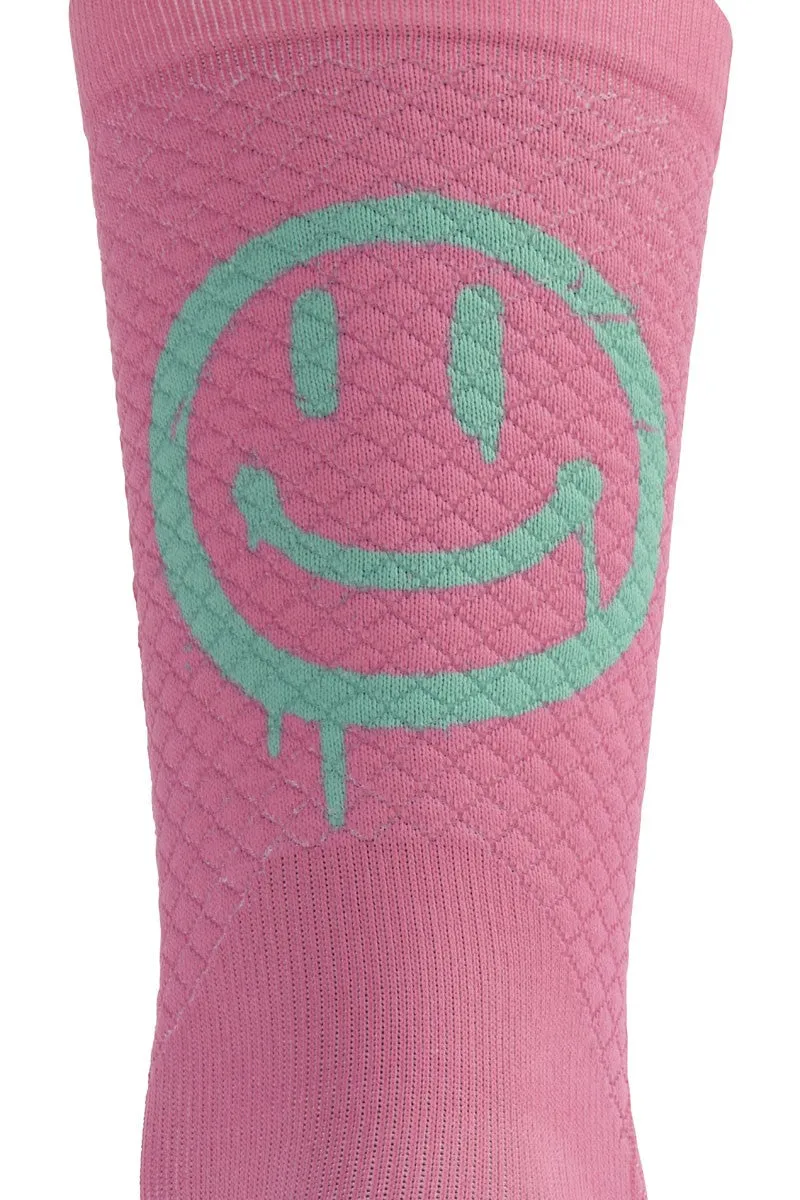 MB Wear Smile Emotions Pink-G strumpor 1 par rosa