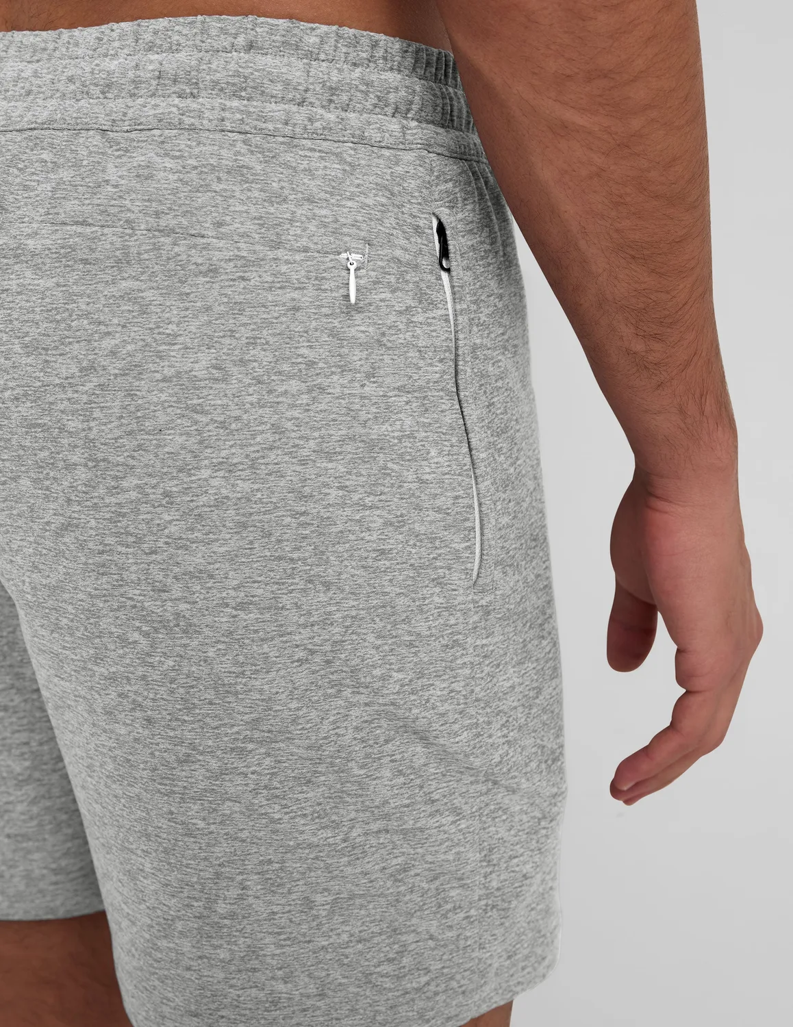 Beyond Yoga Spacedye Unlimited shorts Silver Mist avslappnad