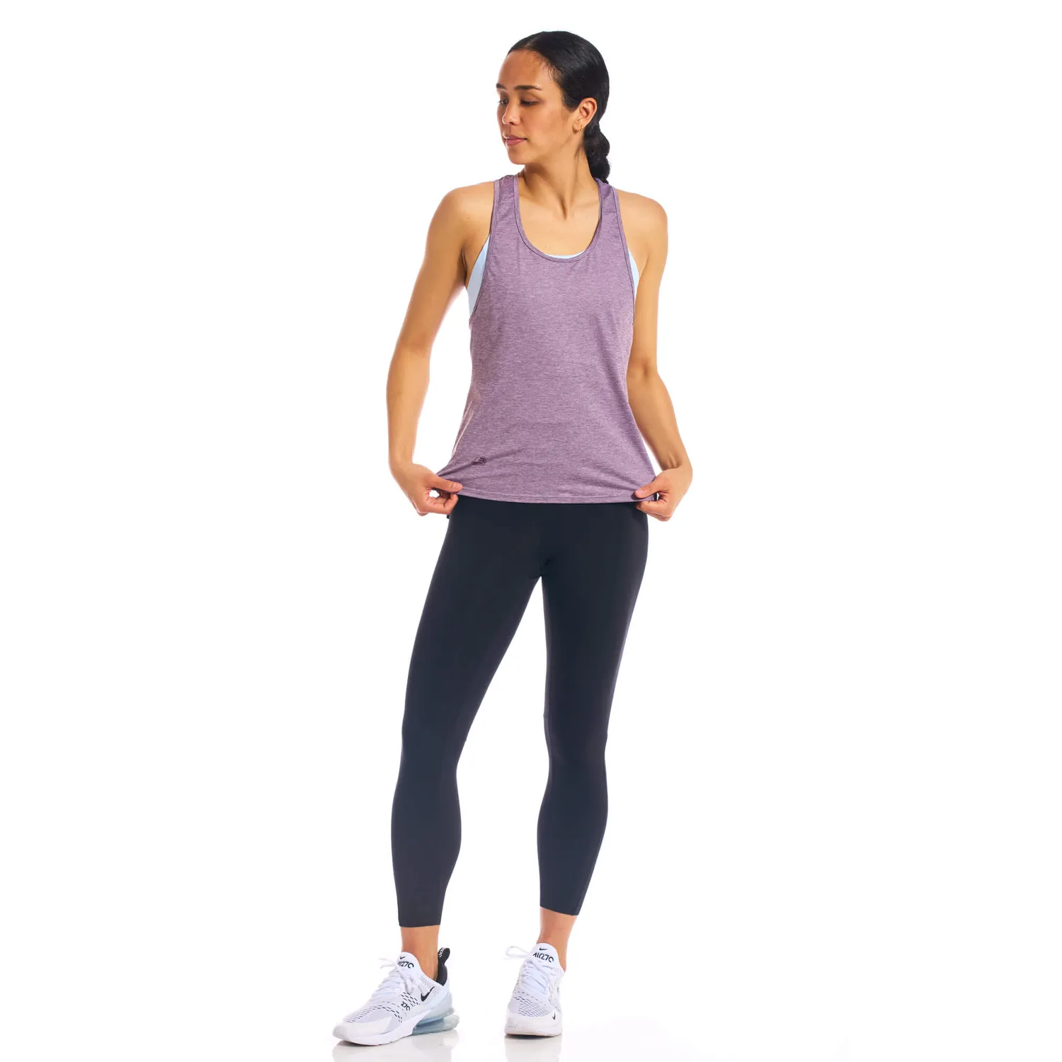 Giordana Activewear 7/8 träningstights svart hög midja