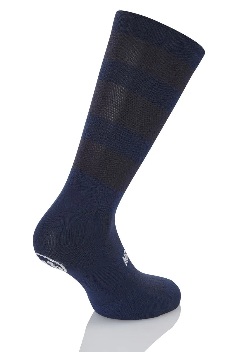 MB Wear Sahara EVO Blue cykelstrumpor S/M tunna