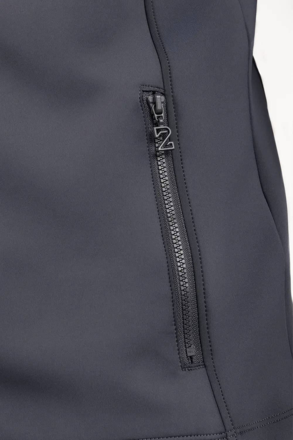 ZacZess Hudson hoodie herr grå – mellanlager