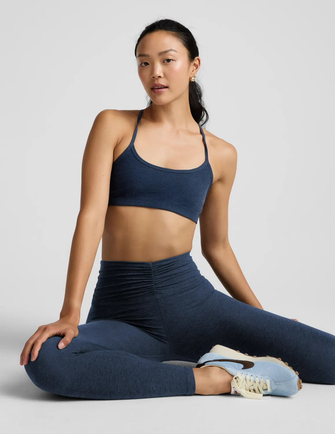 Beyond Yoga Spacedye Centered Midi Legging nocturnal navy midi