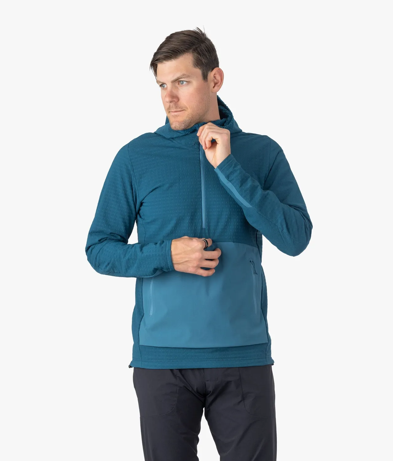 7MESH Chilco Anorak jacka herr mörkblå thermal