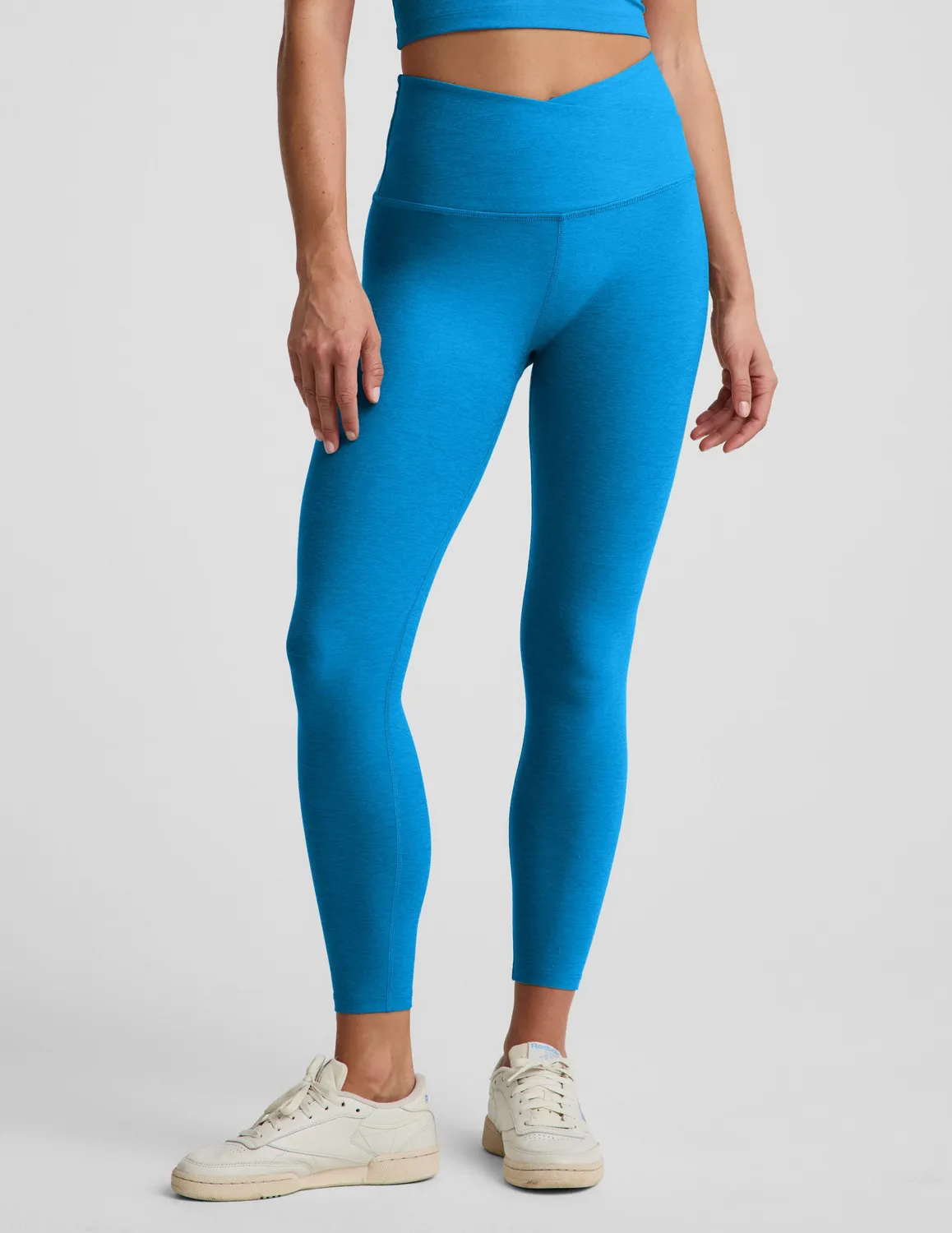 Beyond Yoga Spacedye At Your Leisure High Waisted Midi Legging tights malibu