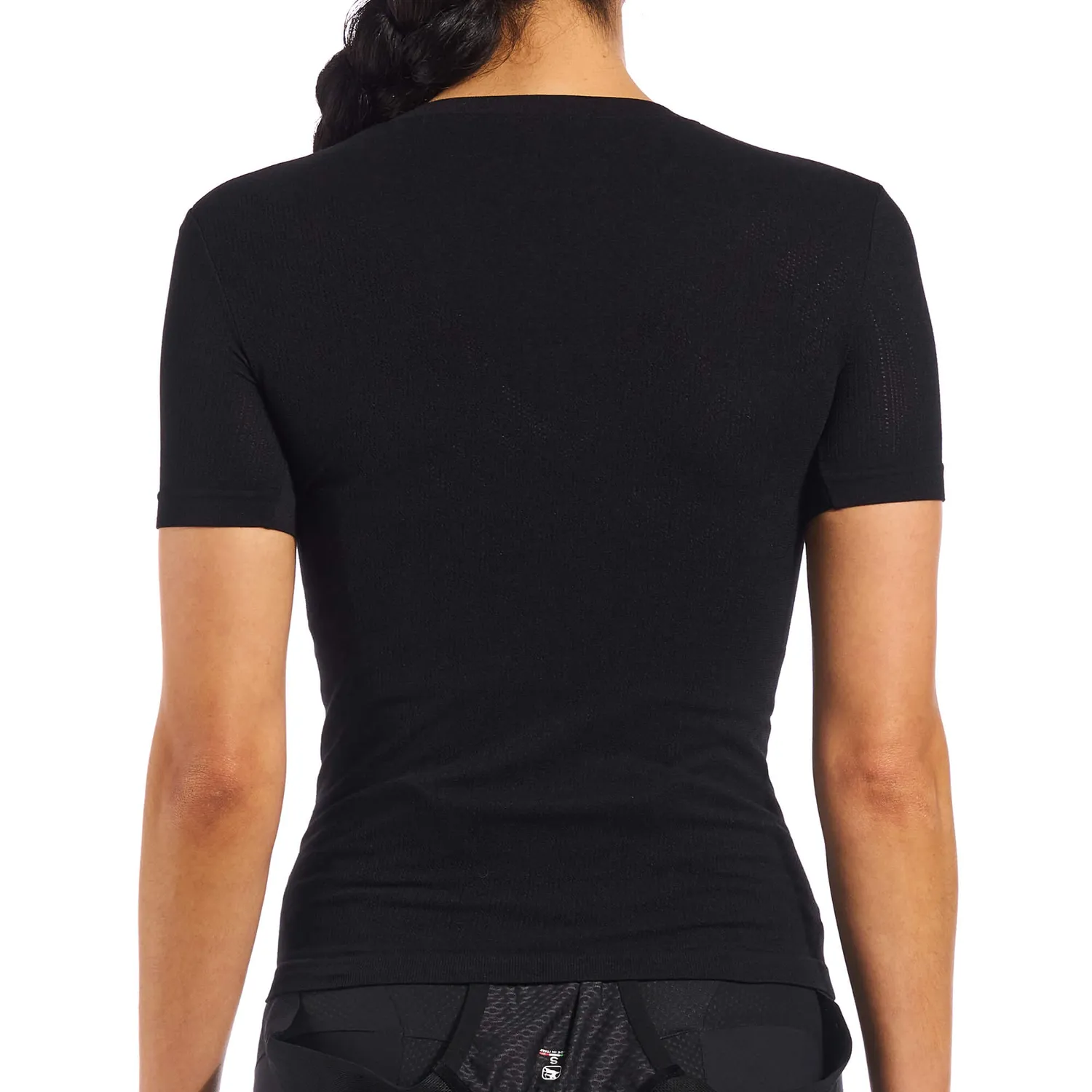Giordana Lightweight baslager kort ärm svart Dryarn