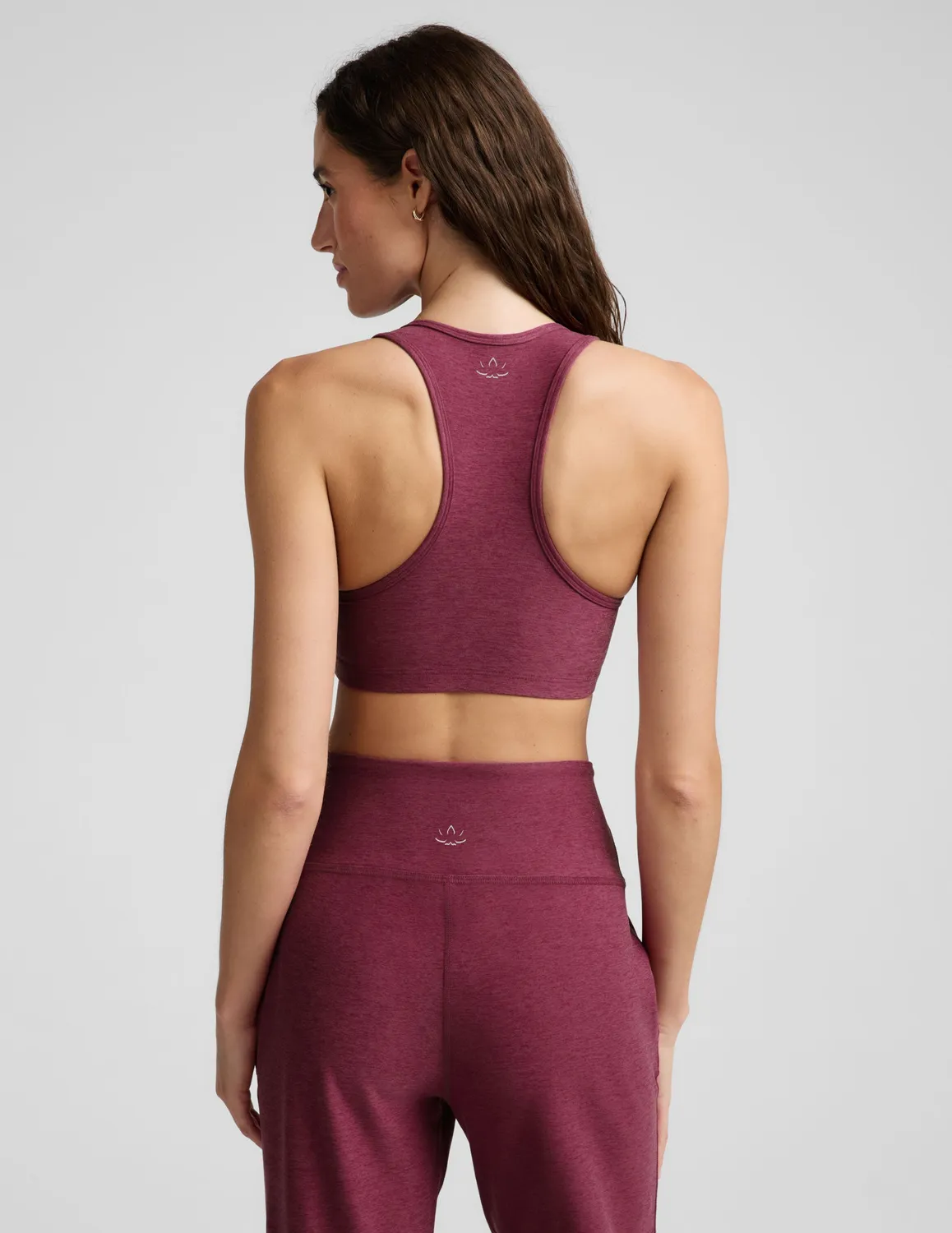 Beyond Yoga Spacedye Lift Your Spirits Bra sportbehå Pomegranate