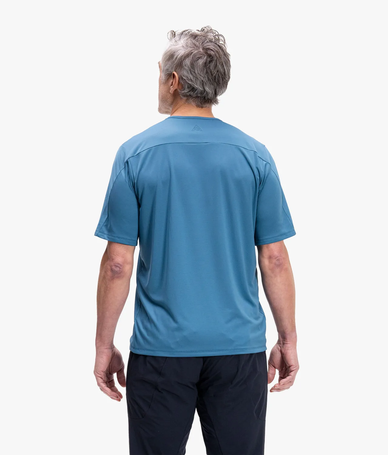 7MESH Roam Short Sleeve tröja Lake Blue sval