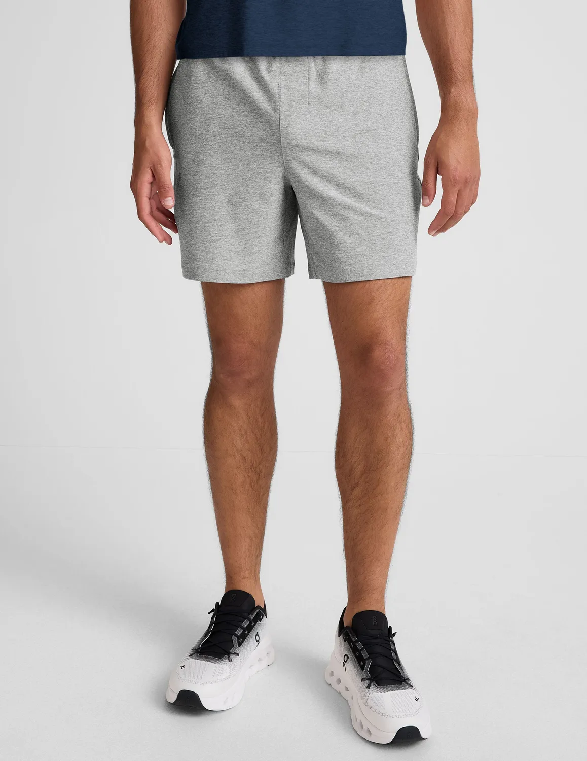 Beyond Yoga Spacedye Unlimited shorts Silver Mist avslappnad