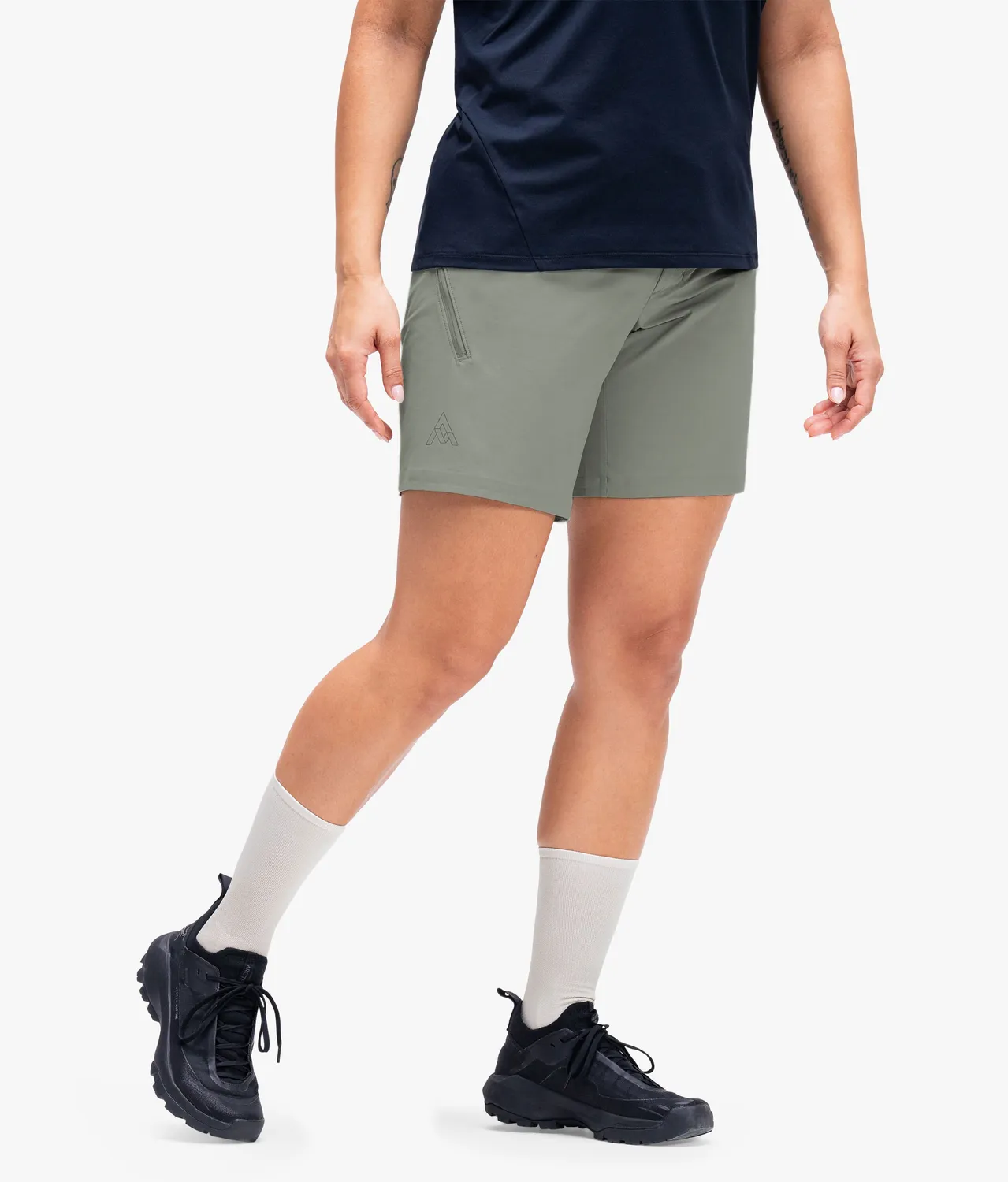 7MESH Farside Short 8 cykelshorts dam shadow stretch