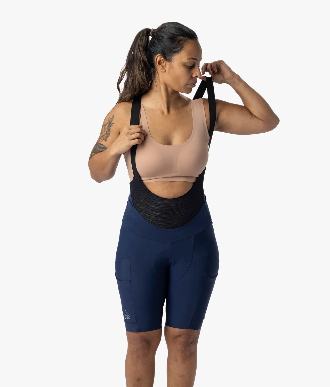 7MESH WK3 Cargo cykelbyxor dam Midnight Blue fickor