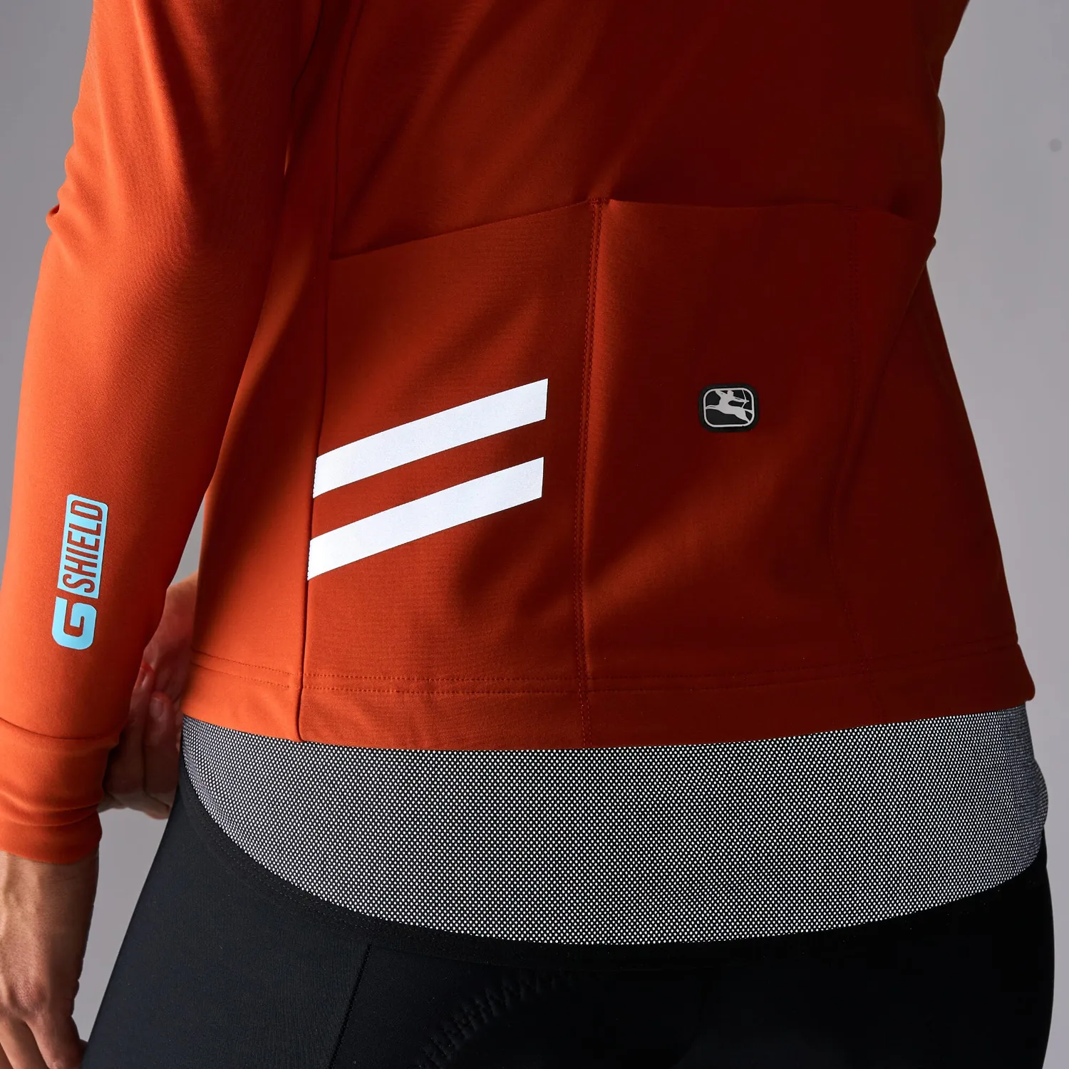 Giordana G-Shield termotröja dam lång ärm orange