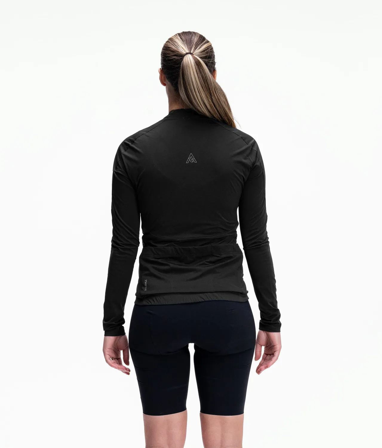7MESH Atlas Long Sleeve cykeltröja dam svart långärmad