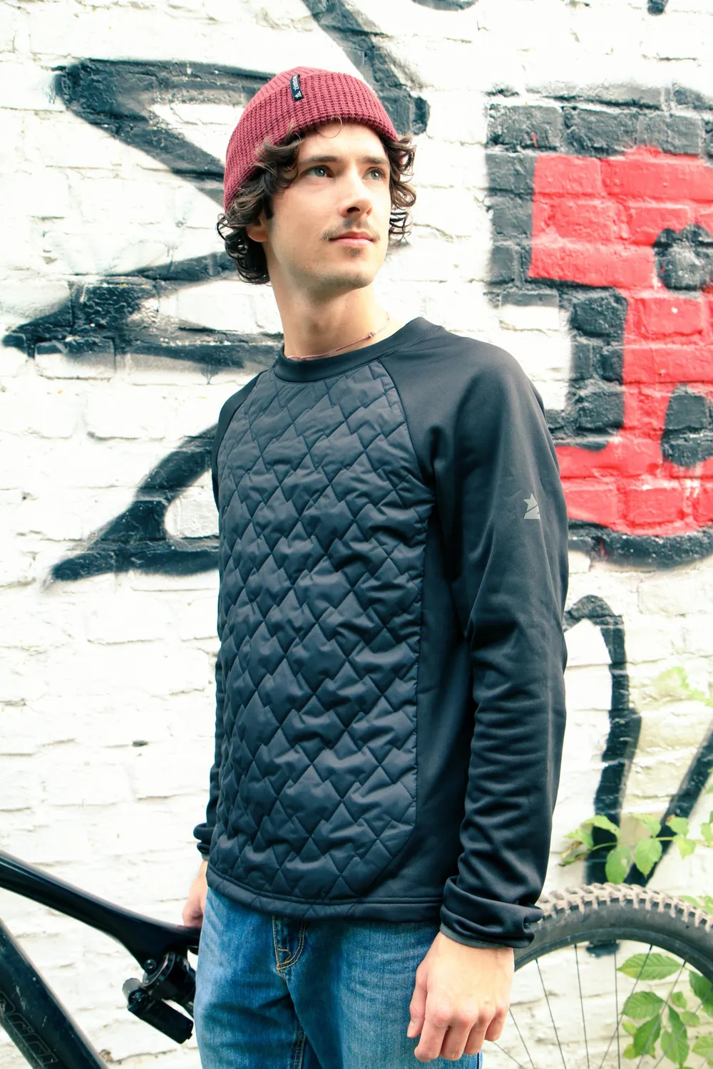 Zimtstern Spinz Hybrid Sweater hybridtröja herr vadderad