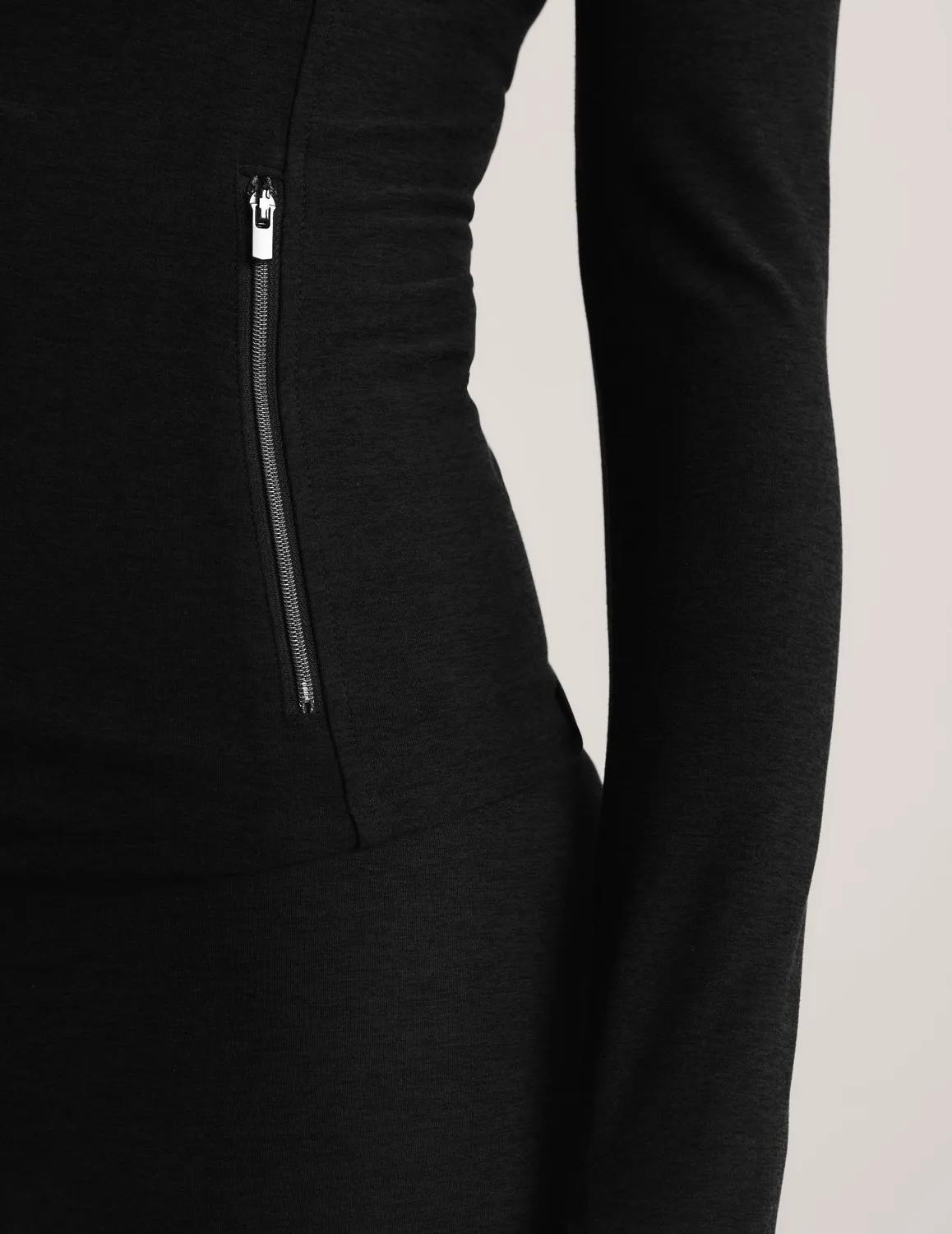 Beyond Yoga Spacedye High Definition Long Jacket jacka svart lång