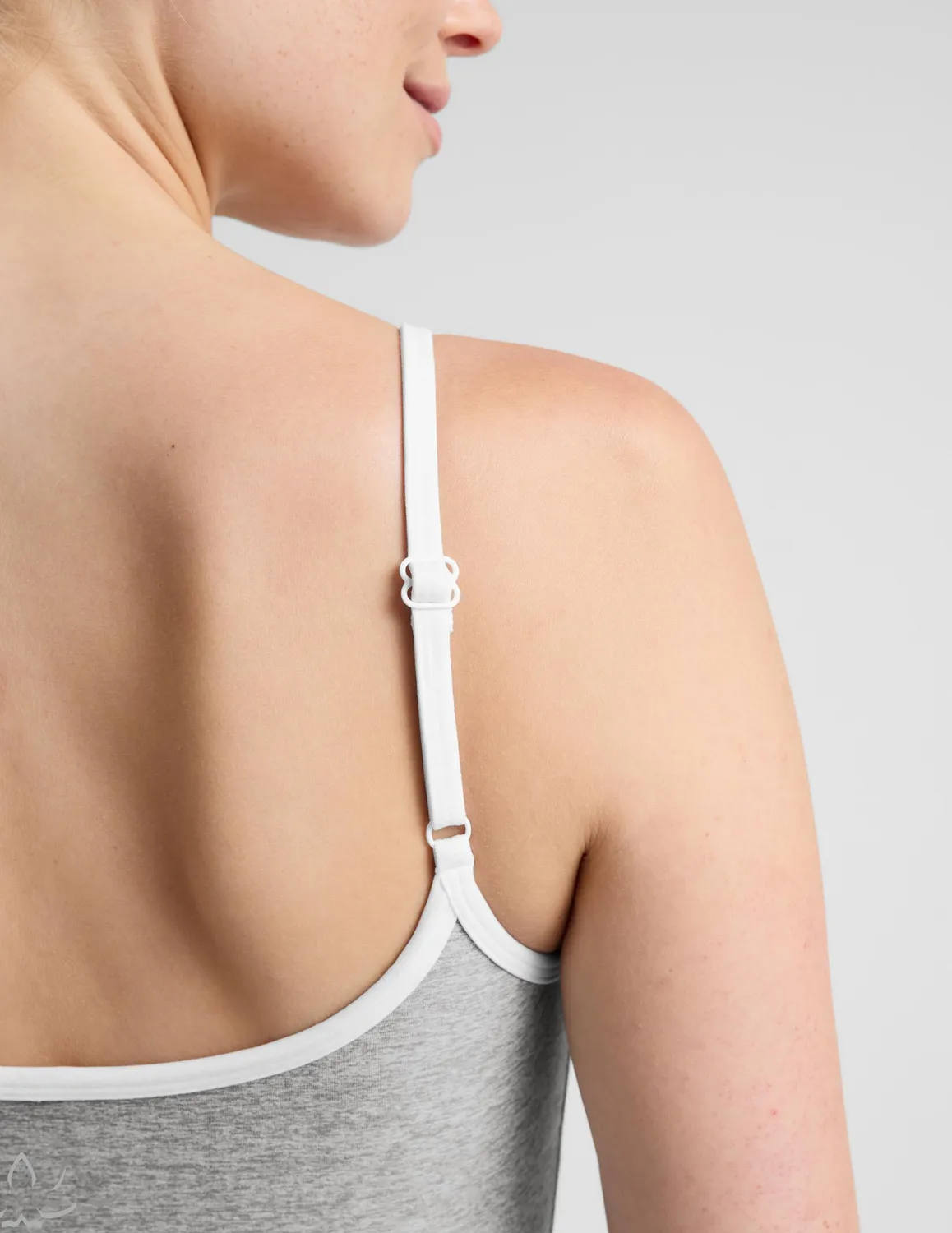 Beyond Yoga Spacedye Forever Tank linne Silver Mist Cloud White