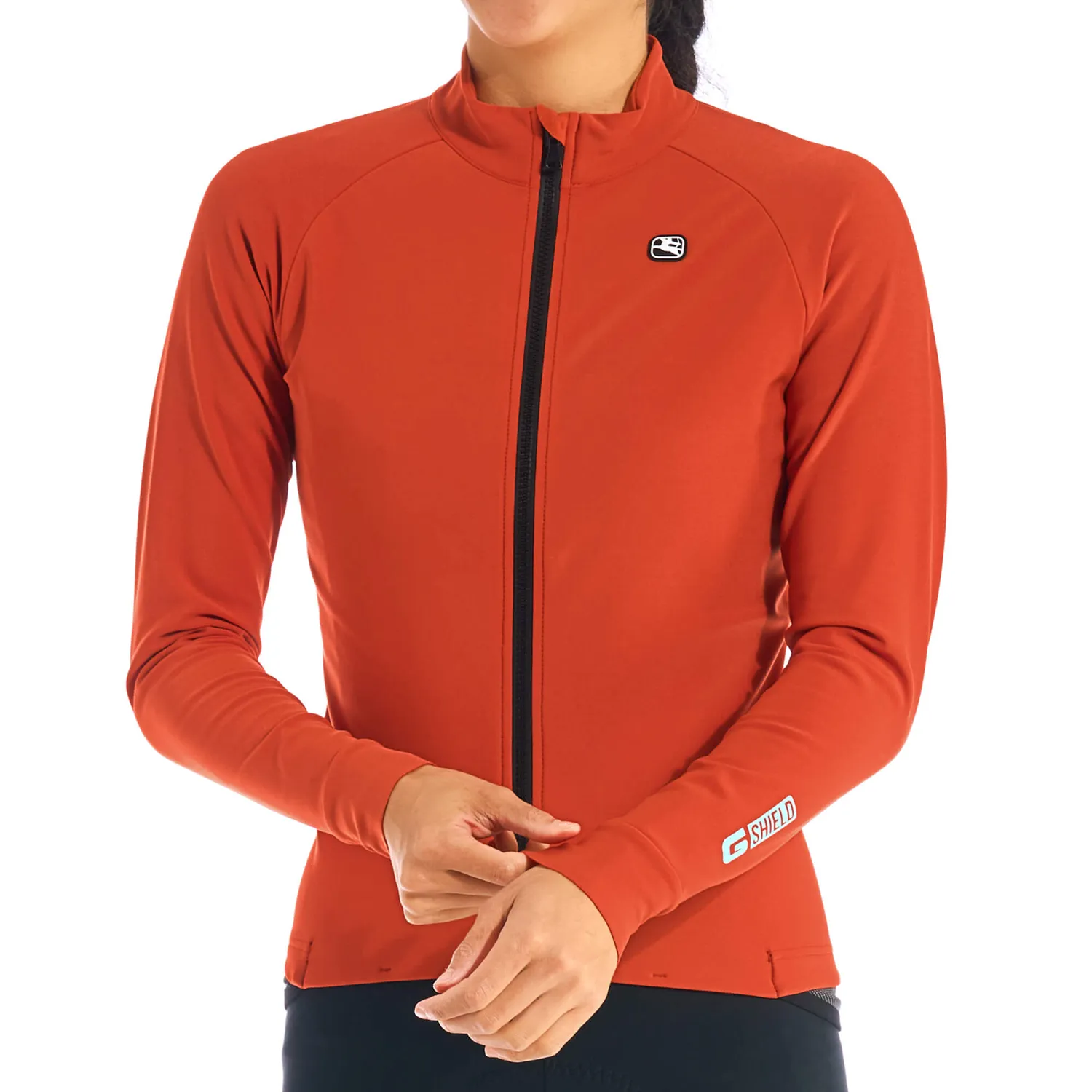 Giordana G-Shield termotröja dam lång ärm orange