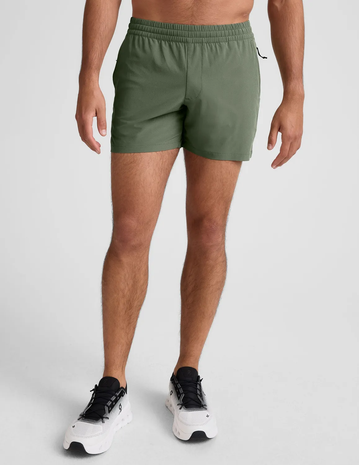 Beyond Yoga Pivotal 2.0 Short 5" löparshorts olive tint