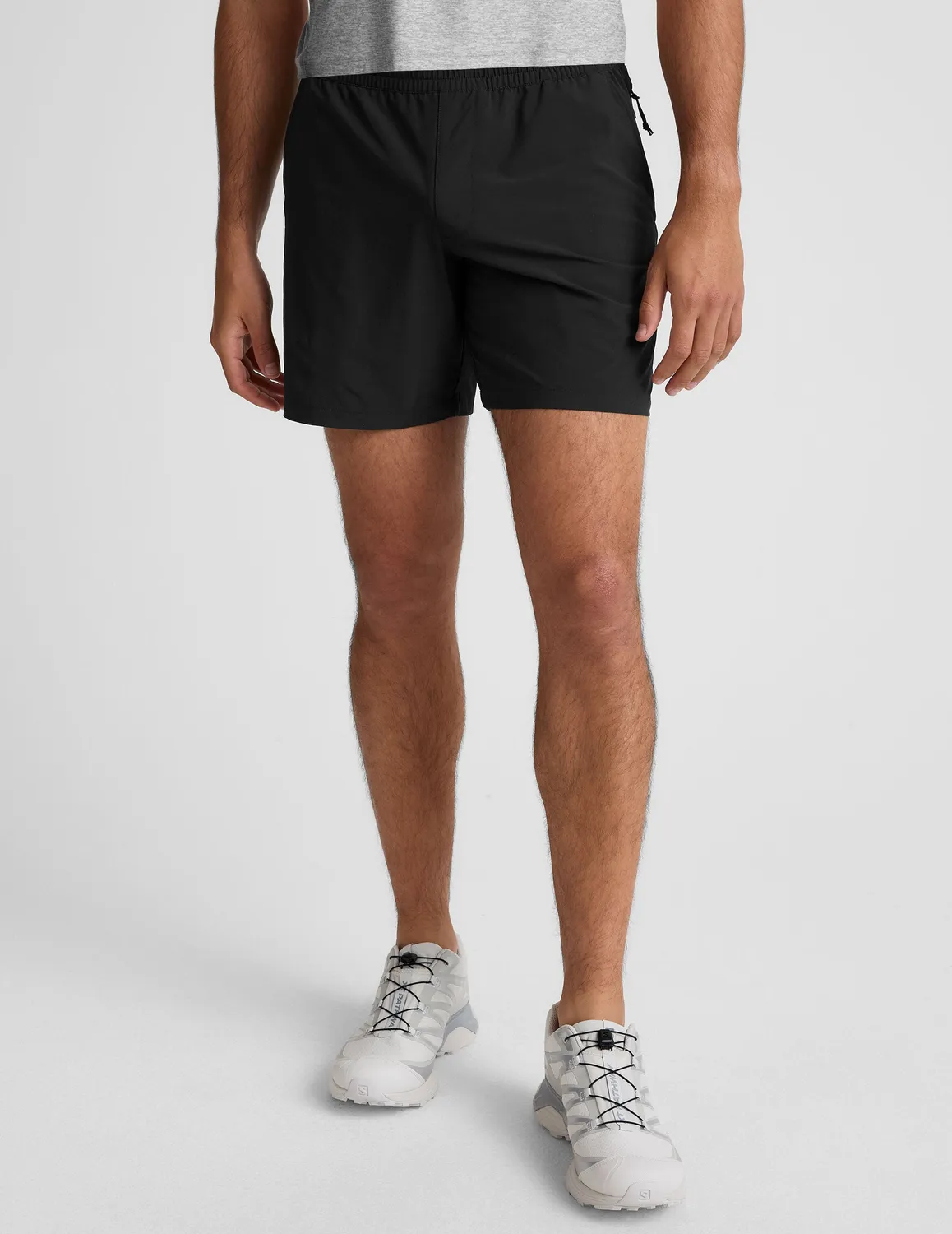 Beyond Yoga Pivotal 2.0 Men's Short 7" träningsshorts Black ofodrad