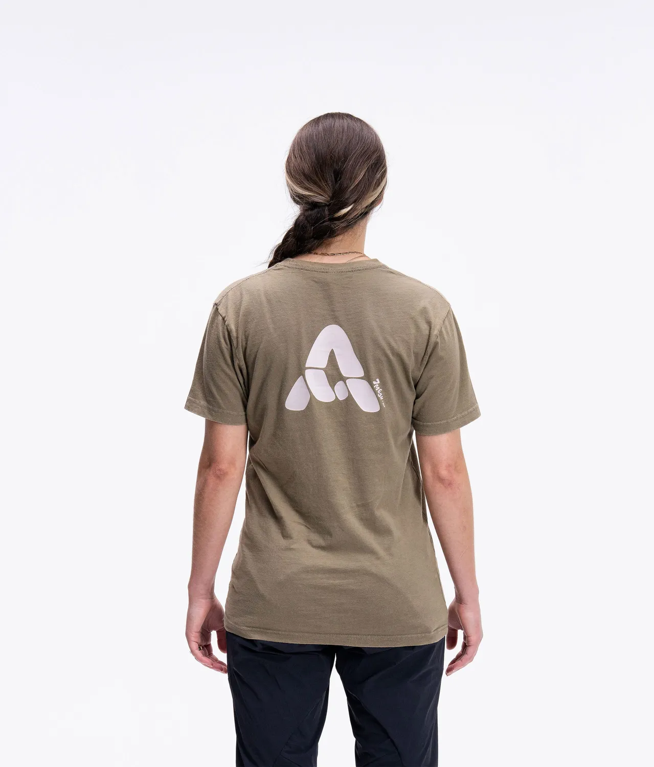 7MESH Podium t-shirt unisex Thyme vardagstopp