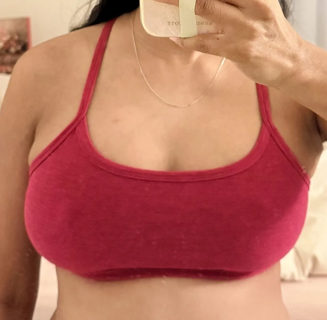 Beyond Yoga Spacedye Slim Racerback Bra bh Mango Pop Heather mellanstöd