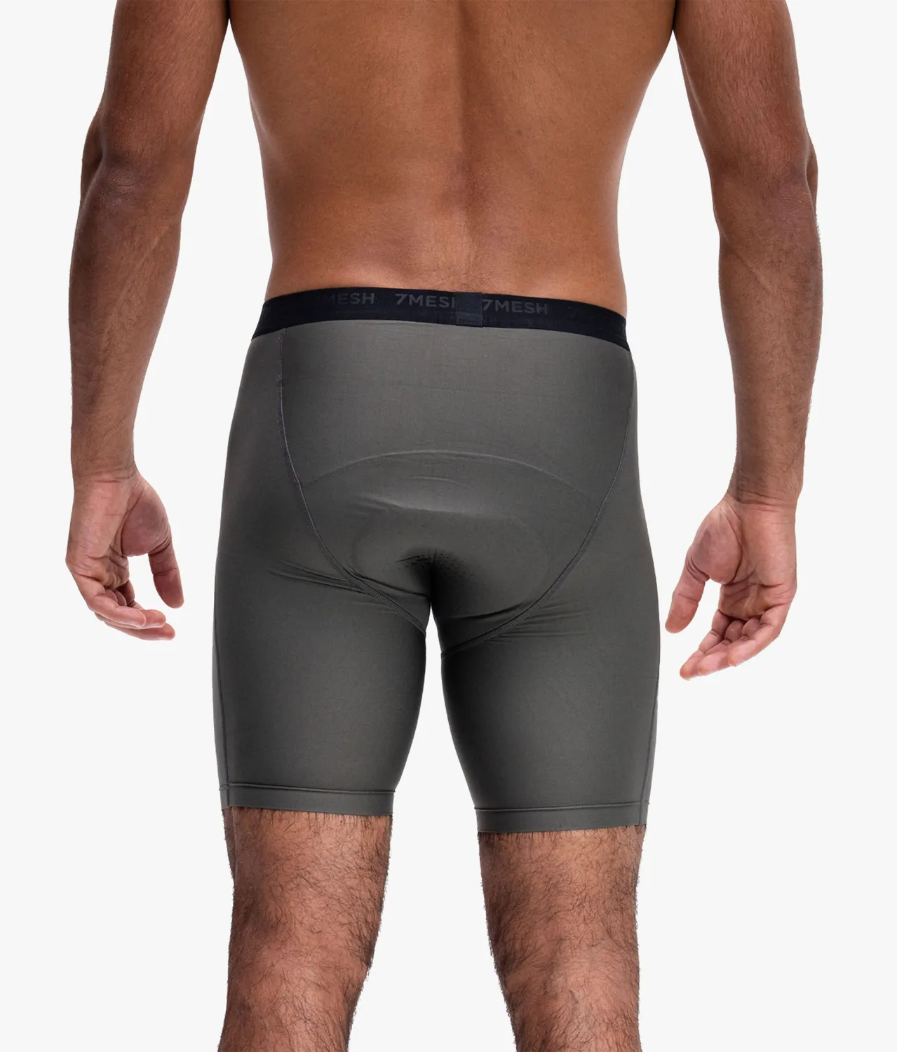 7MESH Foundation cykelboxer herr Dark Shadow ventilerad