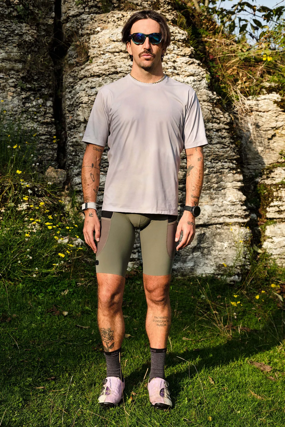 Giordana Beyond Gravel t-shirt silt green unisex