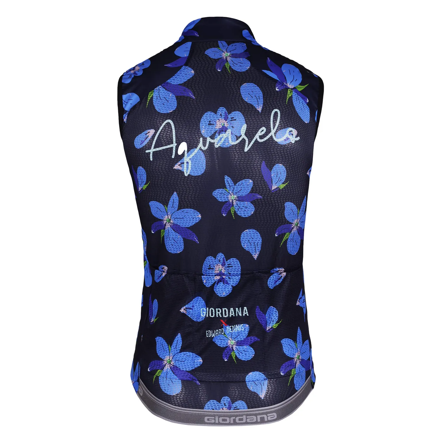 Giordana Orchid Aquarelo vindväst herr orchid vindtät