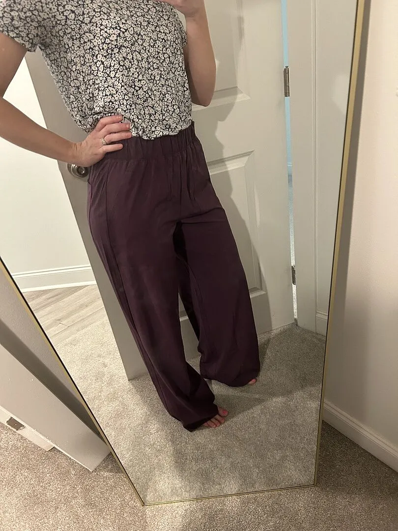 Beyond Yoga Easy Wide Leg Pant 31" byxor Mist lätta