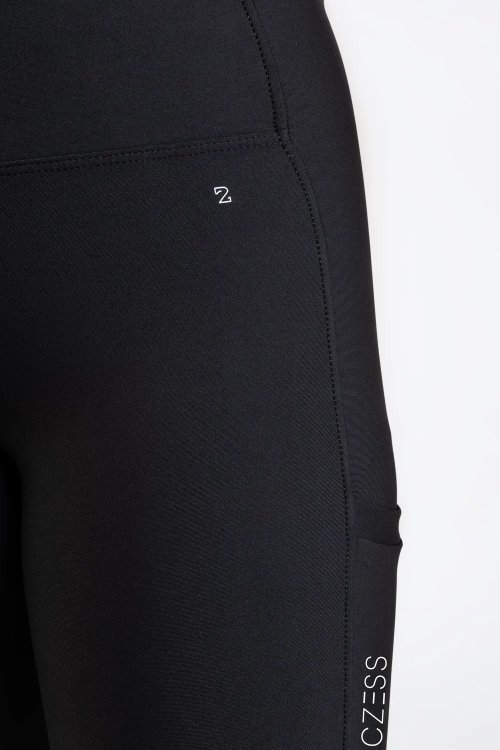 ZacZess Workout Leggings träningstights svart XS hög midja