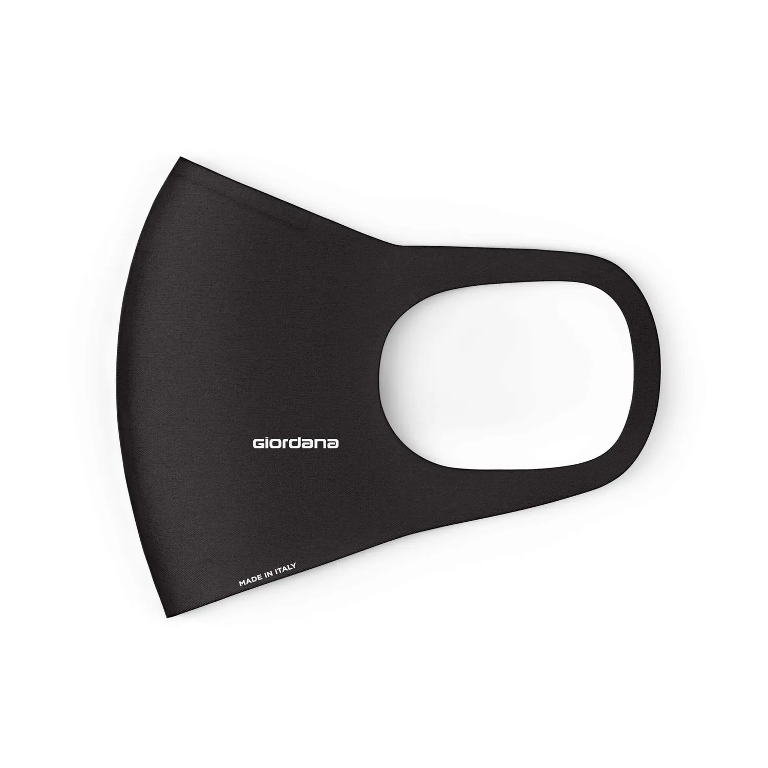 Giordana Solid ansiktsmask svart tvättbar