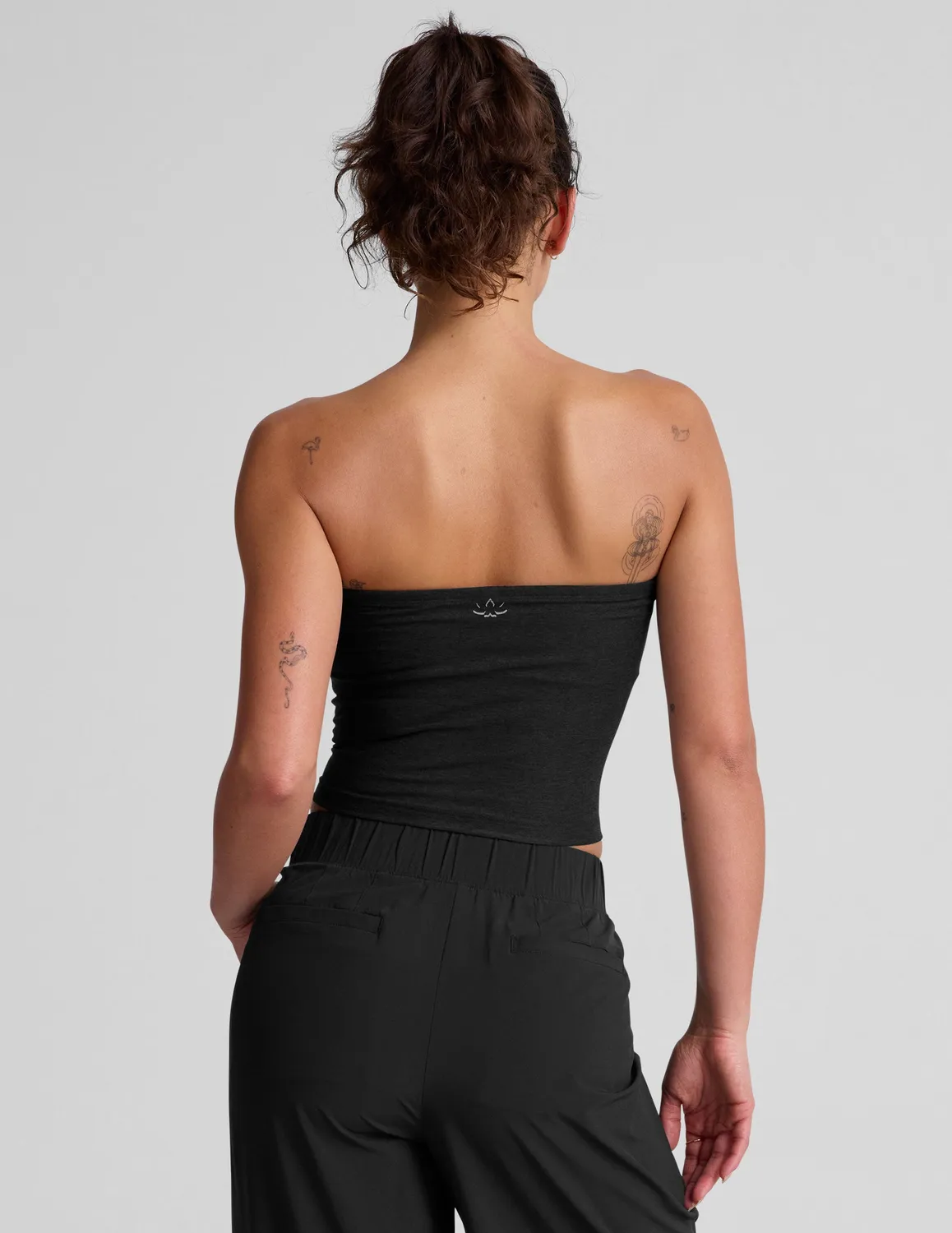 Beyond Yoga Spacedye Strapless Top tubtopp Darkest Night