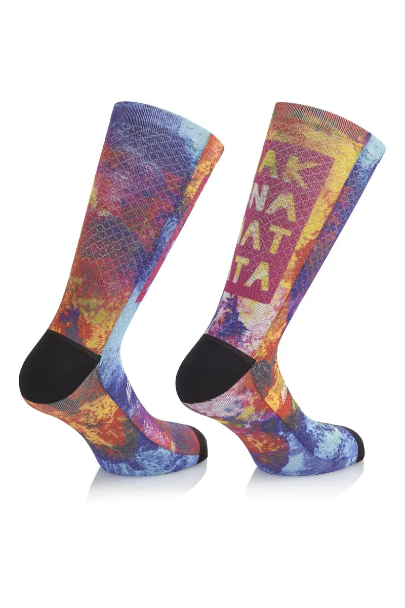 MB Wear Fun Hakuna Matata cykelstrumpor S/M mönstrade