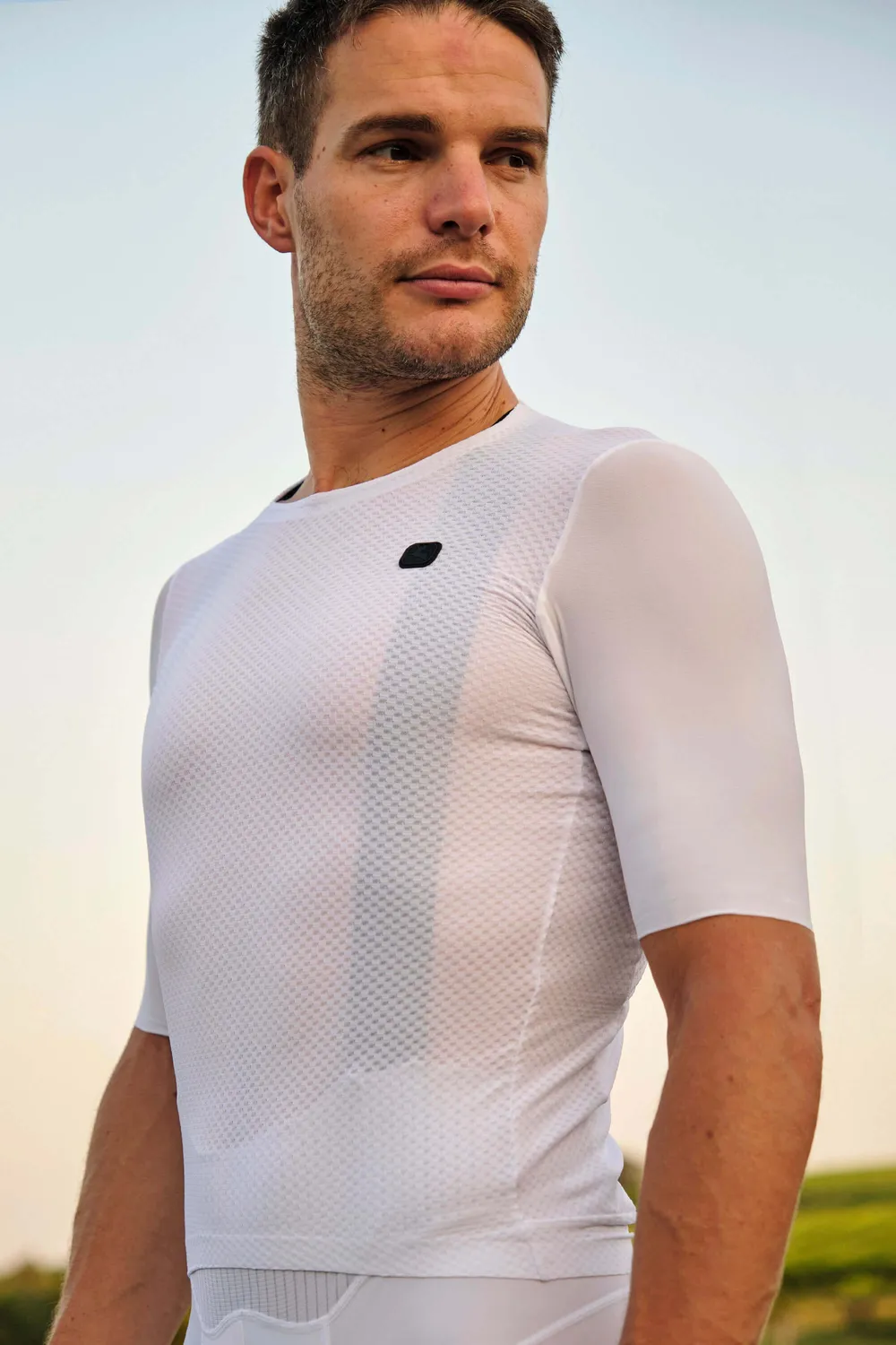 Giordana FR-C Pro Lyte cykeltröja vit ventilerande