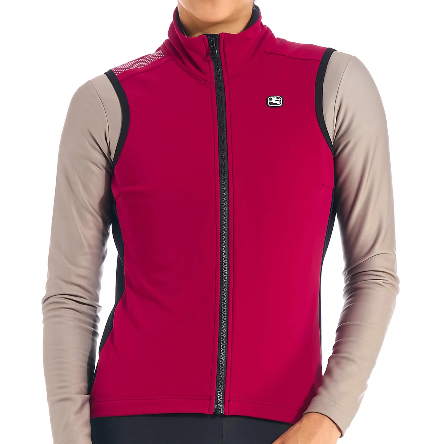 Giordana SilverLine Thermal cykelväst sangria vind