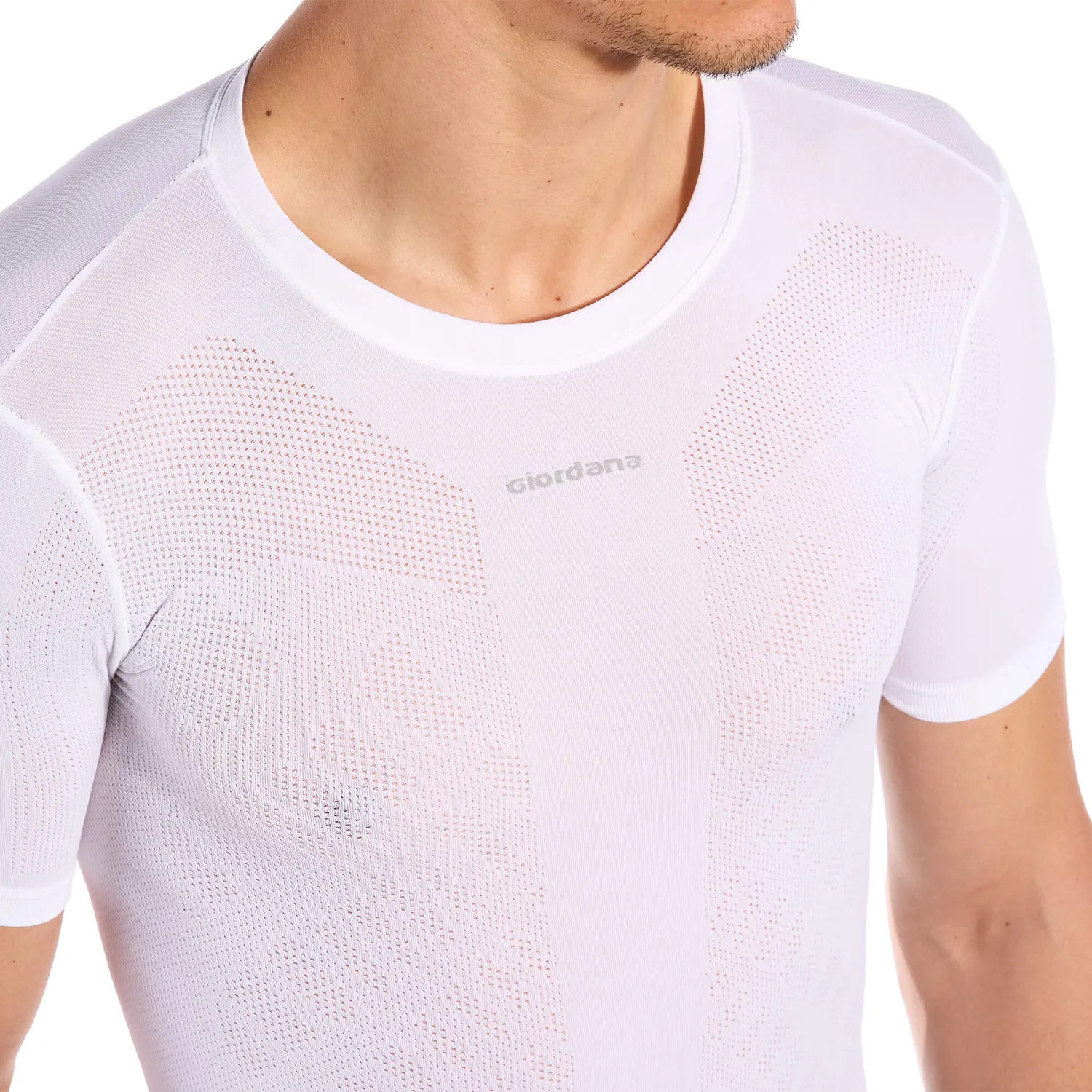 Giordana Lightweight baslager kort ärm svart Dryarn
