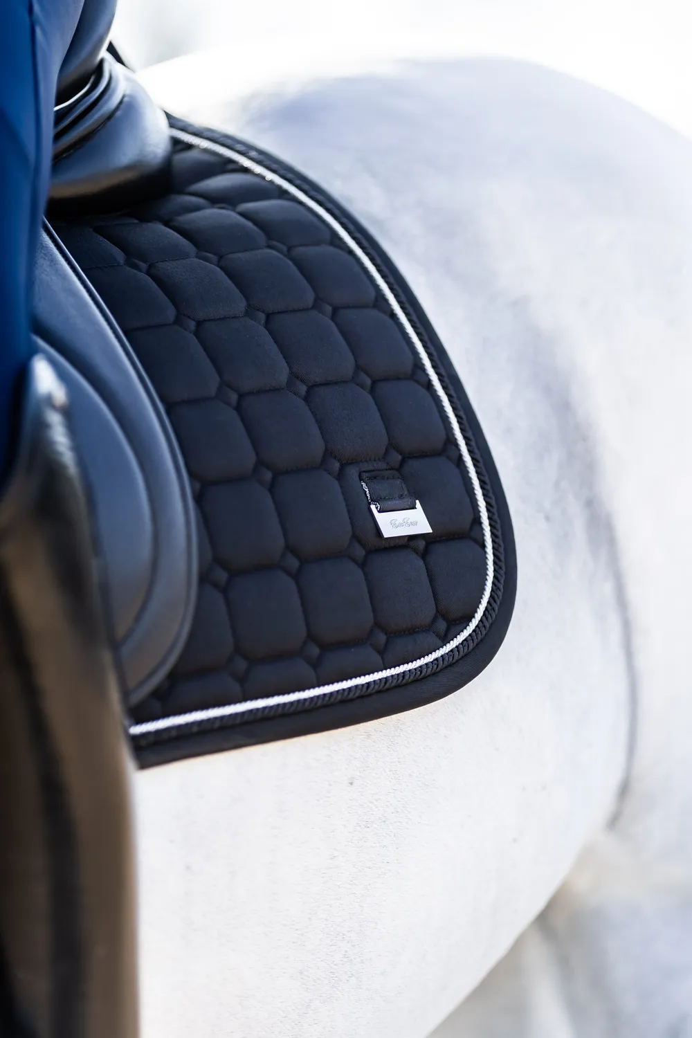 ZacZess Dressage Black Edition dressyrschabrak svart Full Quick Dry