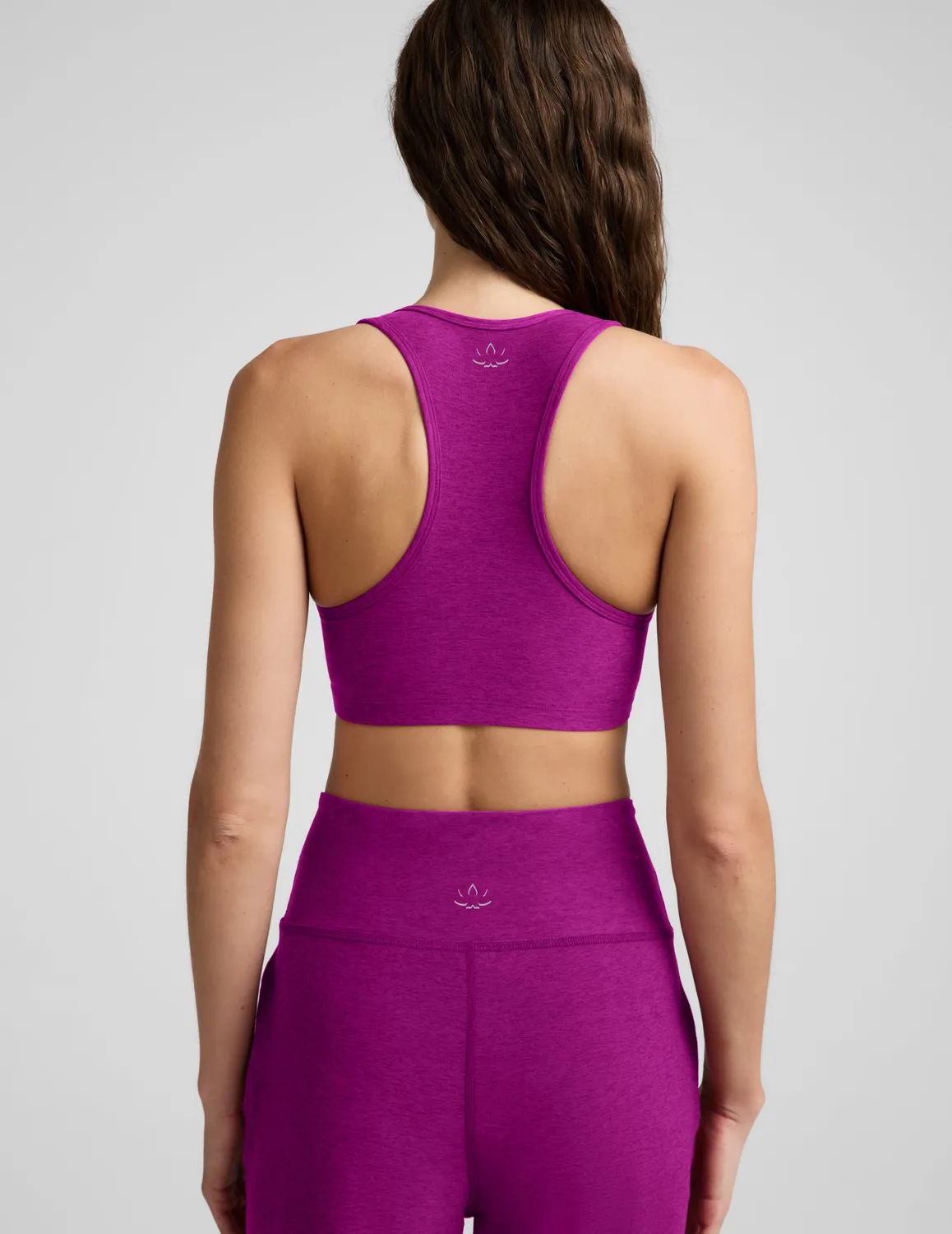 Beyond Yoga Spacedye Lift Your Spirits Bra sportbehå Berry Bliss