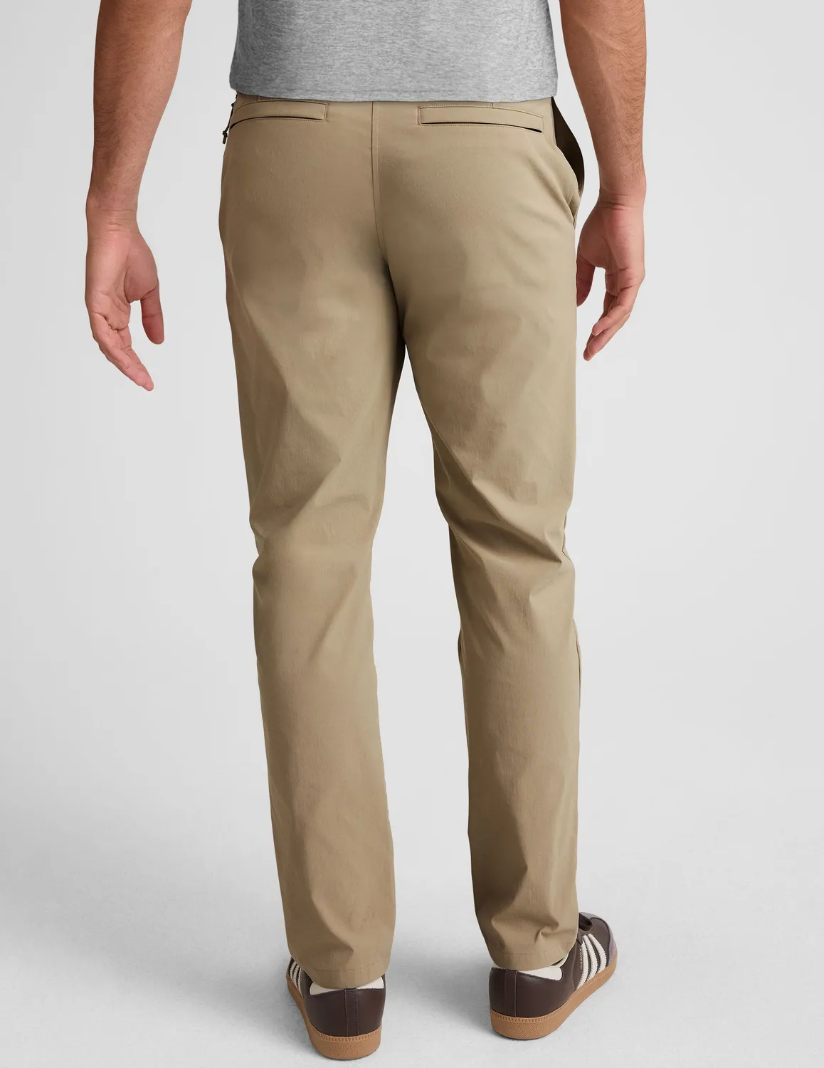 Beyond Yoga Element Men's Chino Trouser 32 chinos Tan