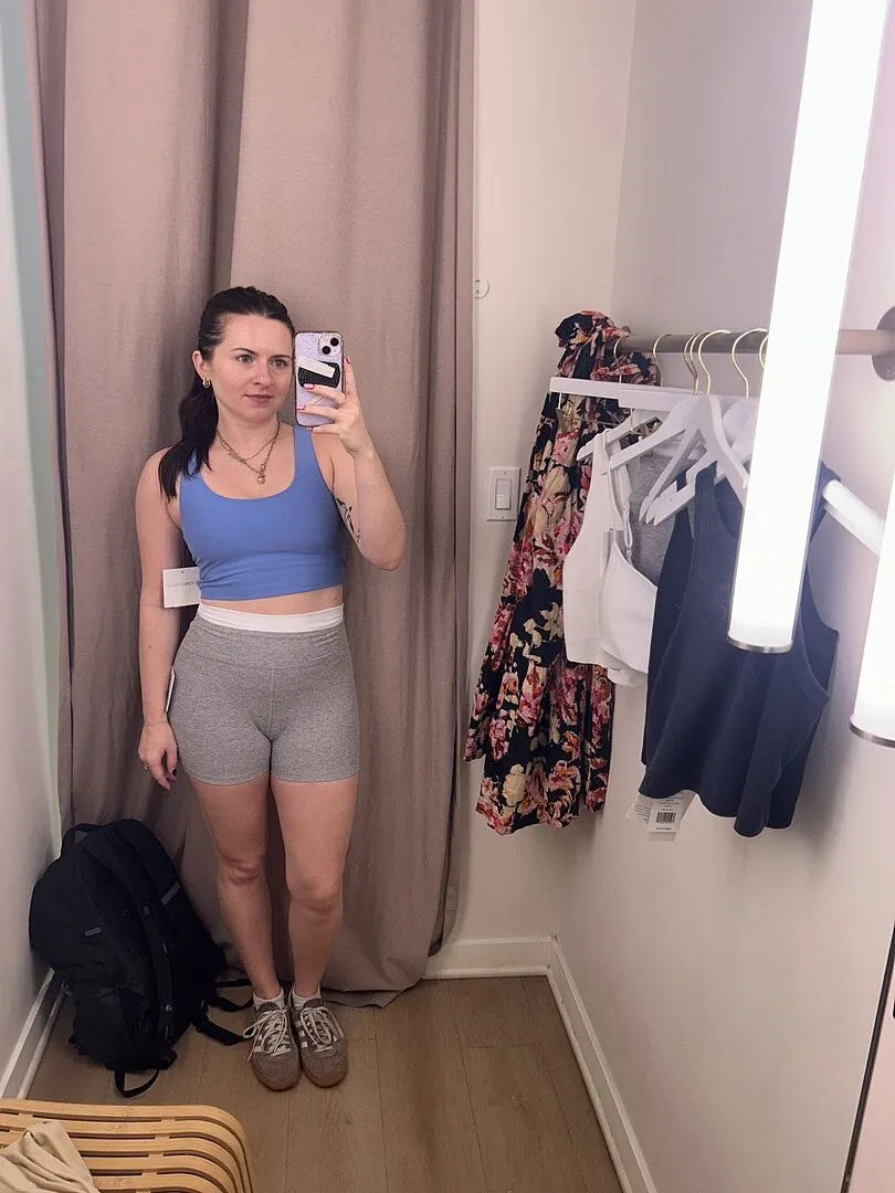 Beyond Yoga Spacedye Layered 3 Short shorts Heather Gray