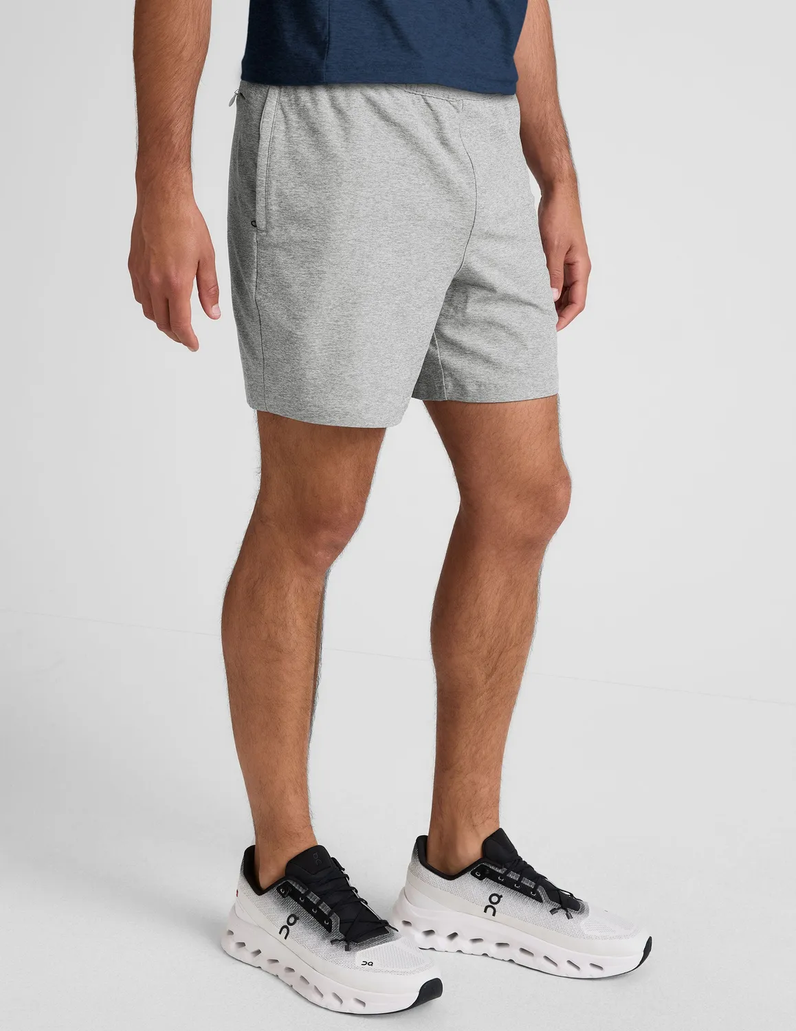 Beyond Yoga Spacedye Unlimited shorts Silver Mist avslappnad