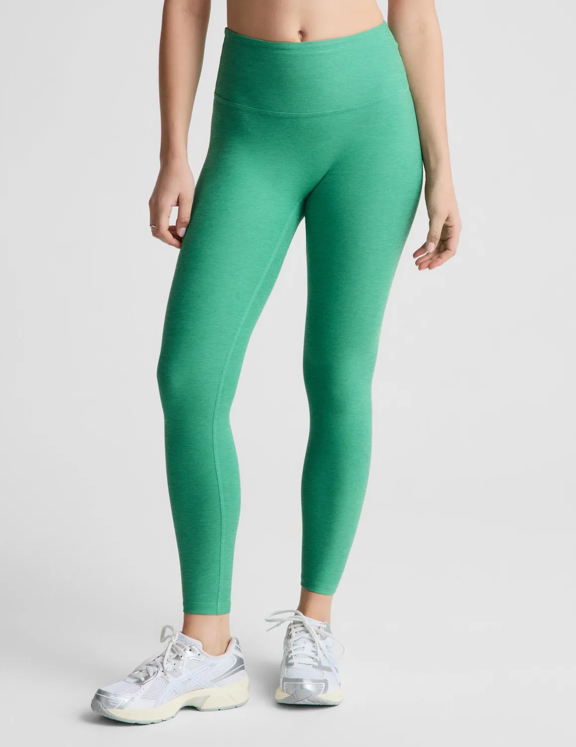 Beyond Yoga Spacedye No Front Seam Midi leggings grön