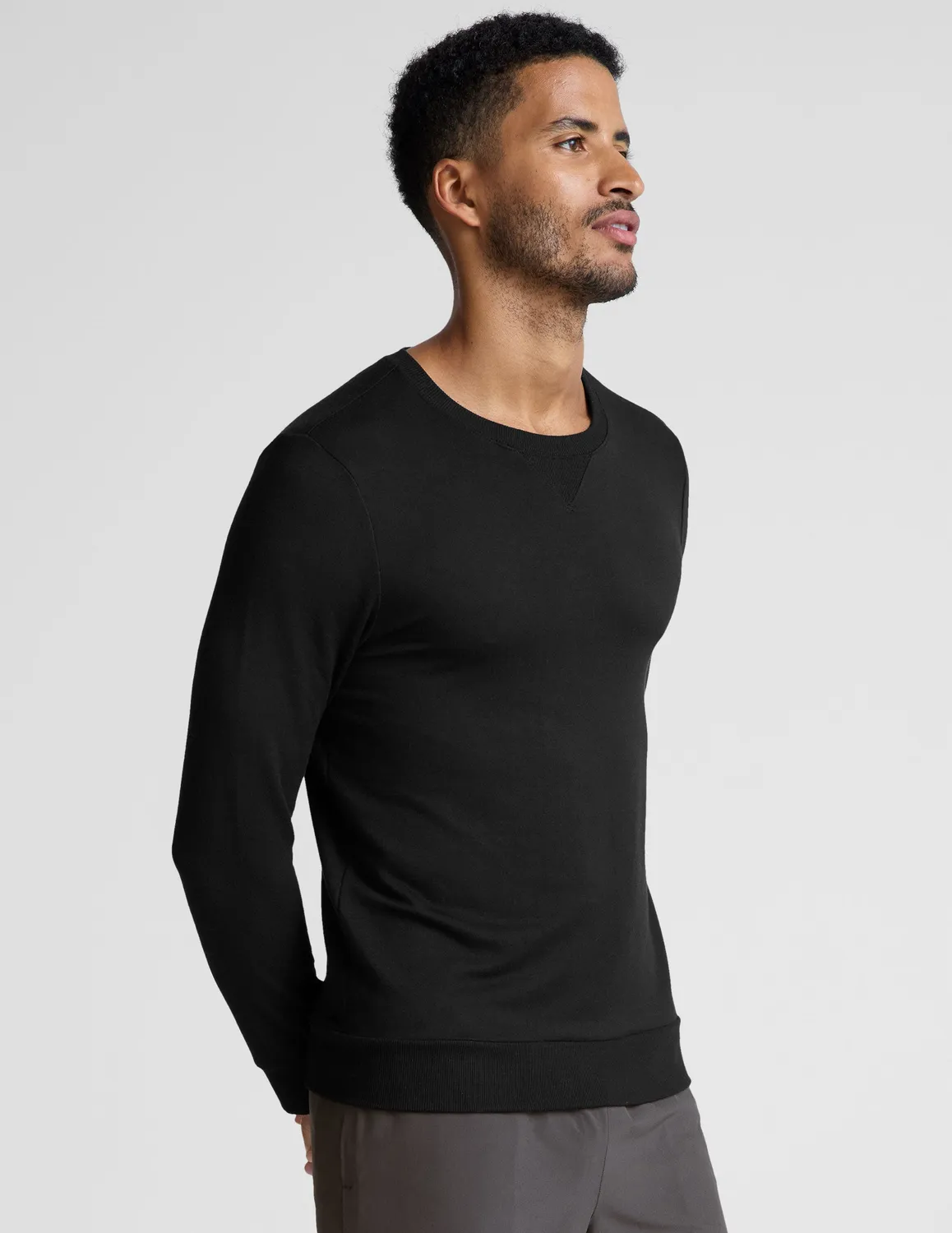 Beyond Yoga Always Beyond Crew Pullover fleecetröja svart