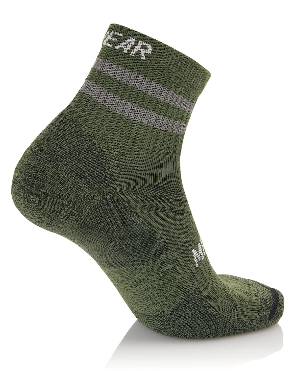 MB Wear Hiking Low vandringsstrumpor grön merino
