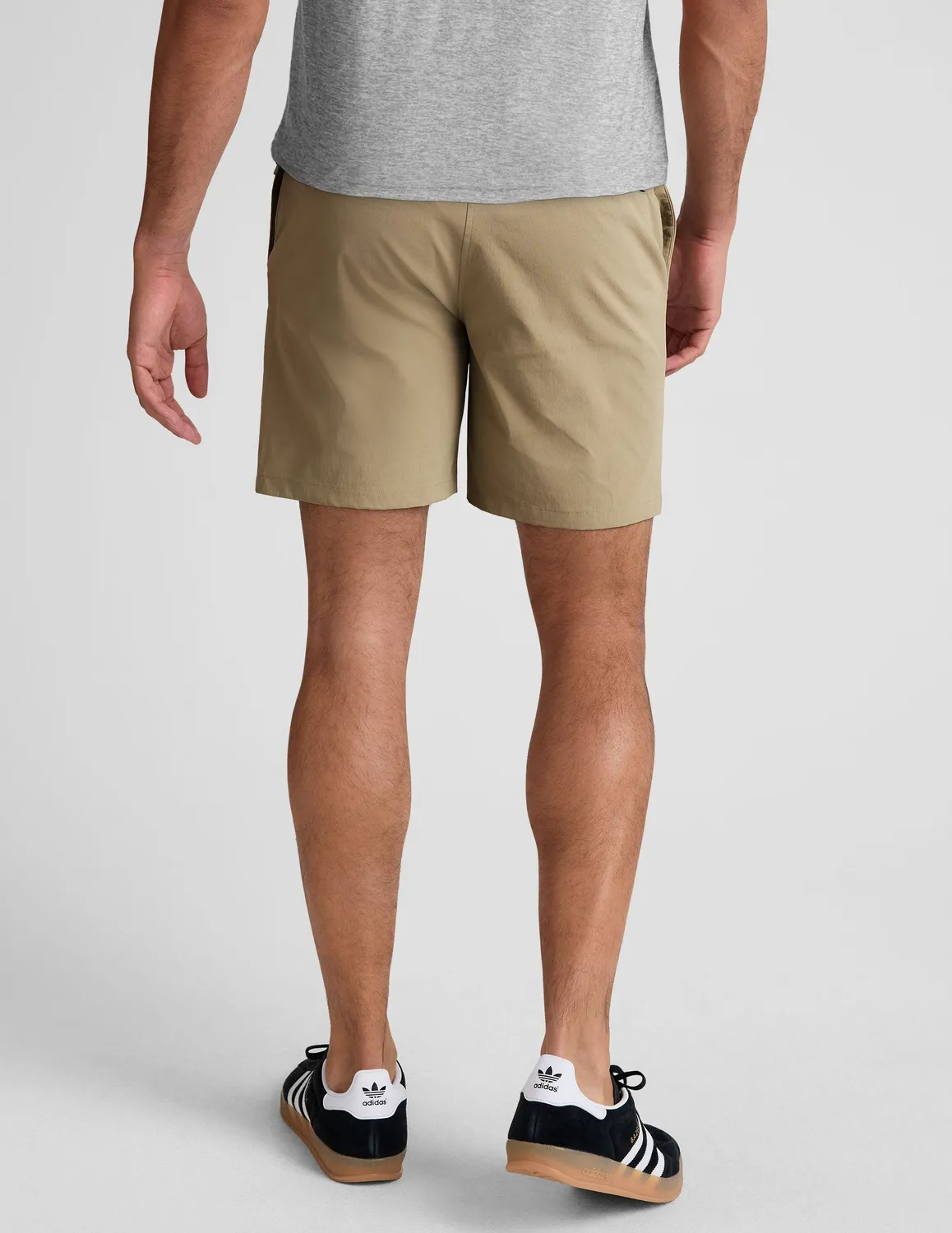Beyond Yoga Element Chino Short 7" shorts herr Tan bomull