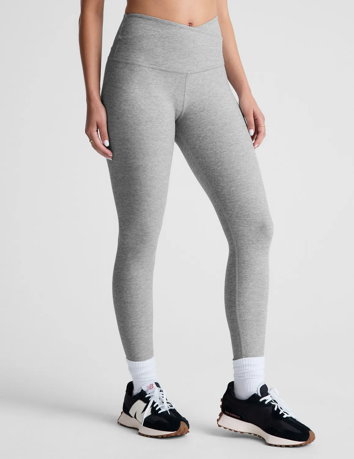 Beyond Yoga Spacedye At Your Leisure High Waisted Midi Legging tights grå