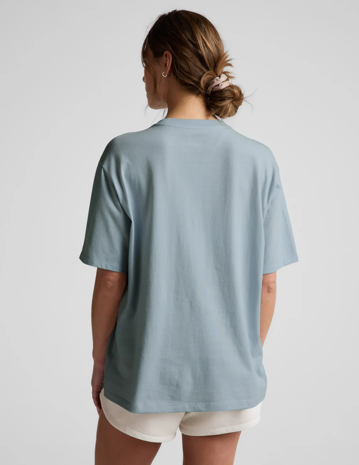 Beyond Yoga SoftKnit Better Than Ever Oversized t-shirt Navy bomull
